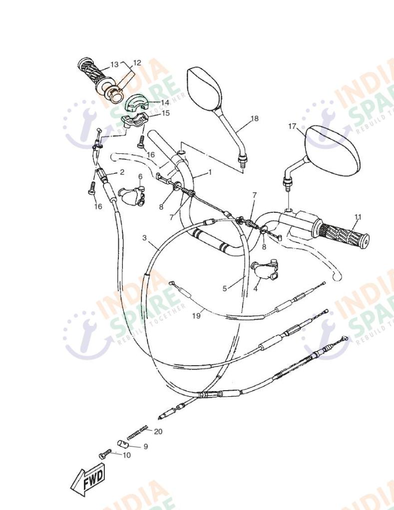STEERING HANDLE & CABLE